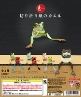 japan kitan gashapon capsule toys kitan clube crawler animal model toad frog figure christmas gift