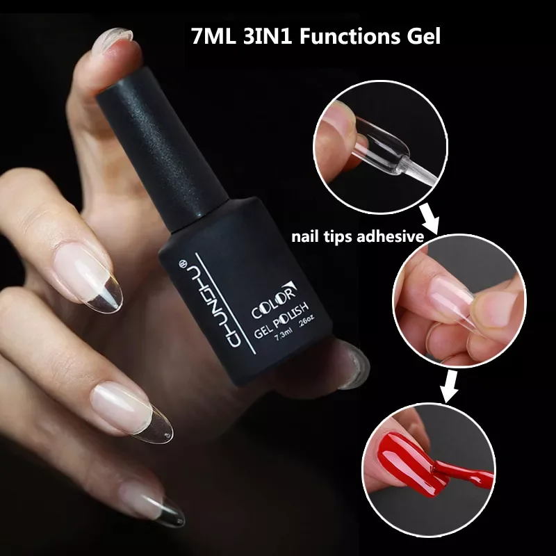 

7ml Nail Glue Gel For Falses Tips Nail Art Decoration Adhesive Tool False French Tips Glue Gel Fast Extension Sticking For Nails