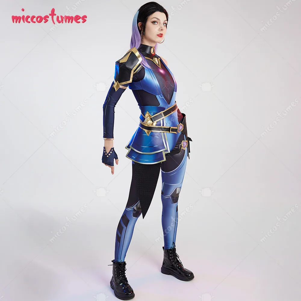 Women’s Game Reyna Bodysuit Cosplay Costume with Pants and Earrings for Women Halloween Cosplay Costume