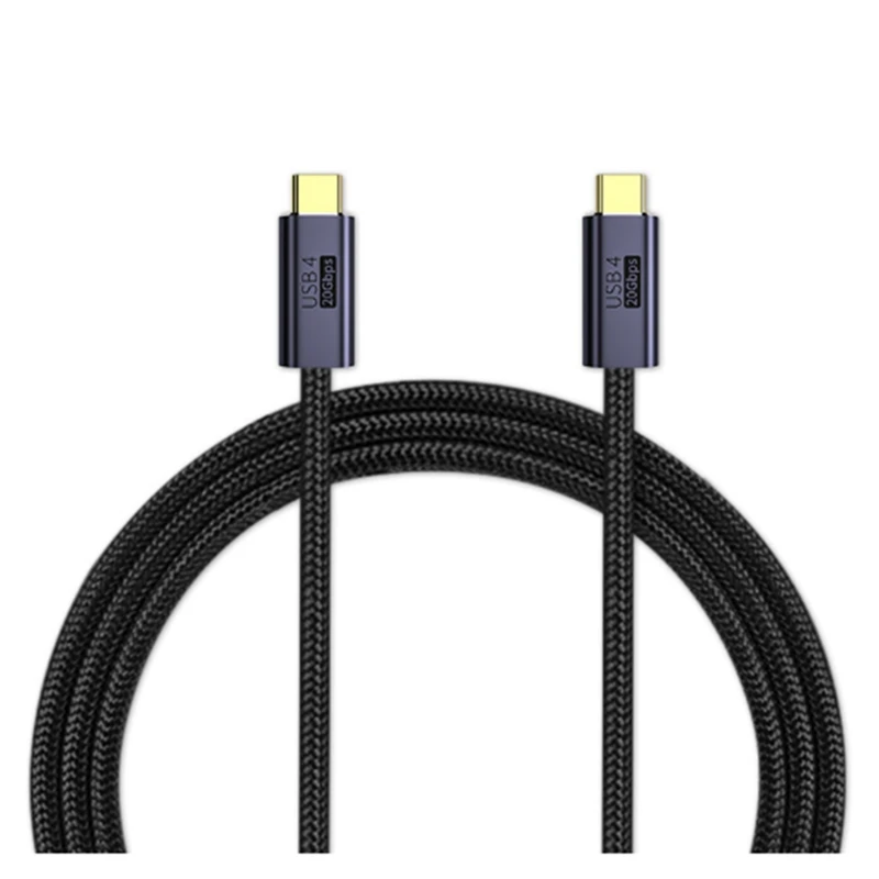 

PD 100W 5A Fast Charging Cable USB Type C To Type C Cable 8K@60Hz 20Gbps Charger Data Cable 0.5M