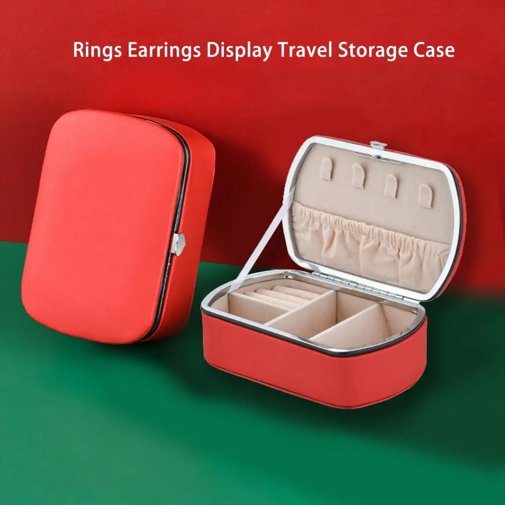 

Чехол для хранения ювелирных изделий, полезный съемный Дорожный Чехол для хранения колец и сережек, Женские аксессуары, чехол для сережек, ч...