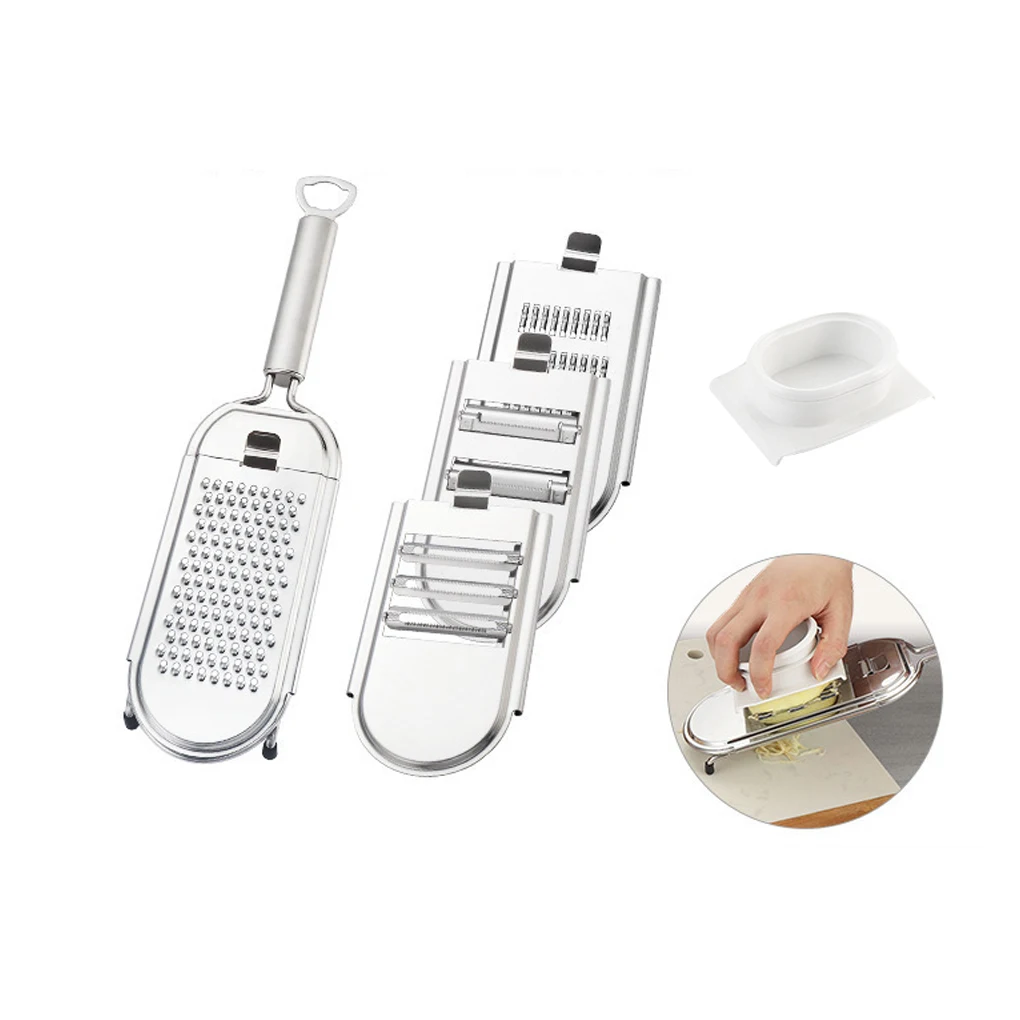 

5 в 1, многофункциональная кухонная овощерезка из нержавеющей стали