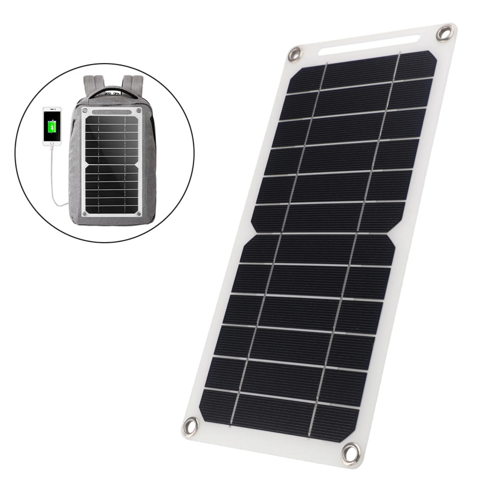 30 Вт складная портативная солнечная пластина 5 В мини USB батарея открытый