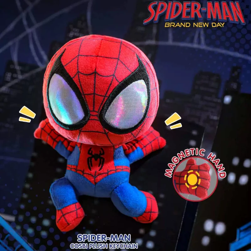 Фото Коллекционная фигурка HotToys Spider-Man Brand New Day COSBI Bobble-Head в закрытой упаковке, сувенир по фильму, загадочный брелок-игрушка, подарочный набор-сюрприз №5
