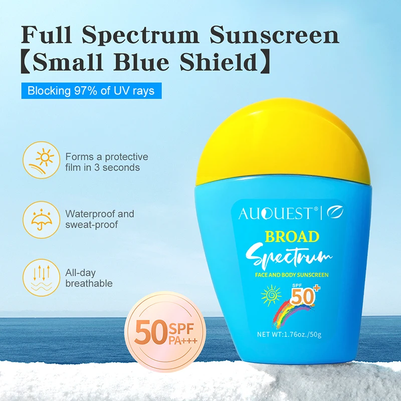 Солнцезащитный крем SPF 50 + УФ-защитный антиоксидантный солнцезащитный