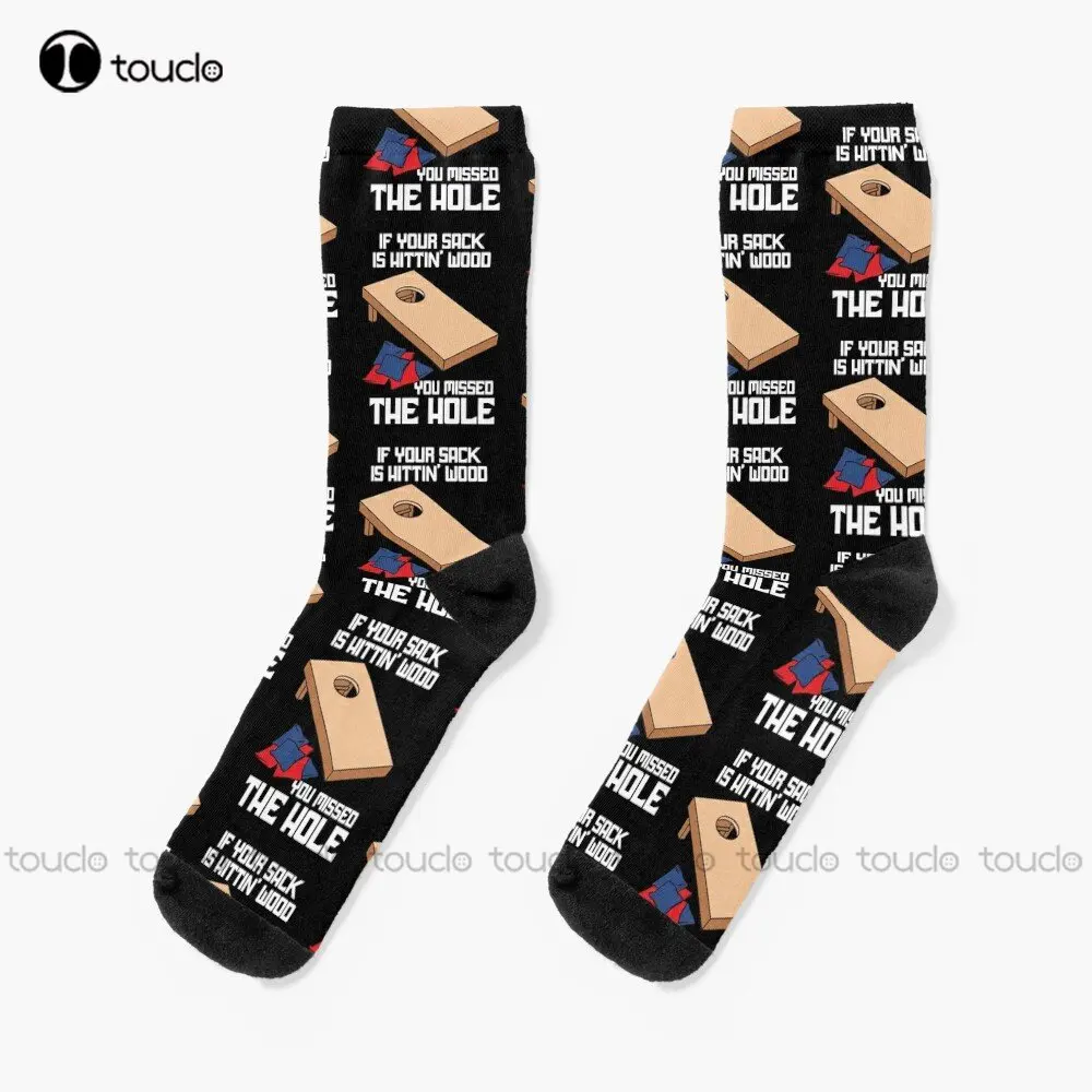 

Забавные подарочные носки для игры в лужайку, красные бейсбольные носки, индивидуальные носки унисекс для взрослых и подростков