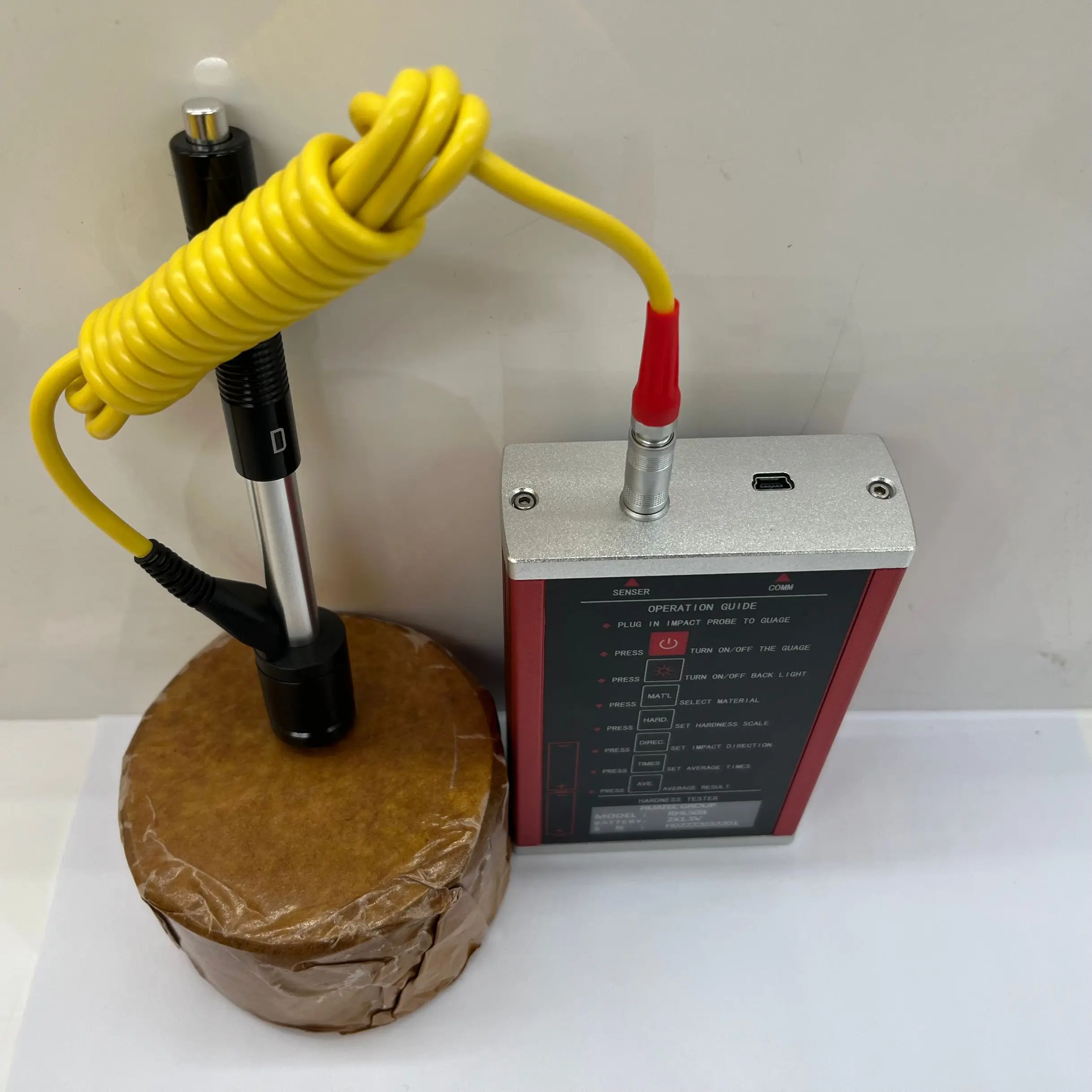 

Portable Digital Leeb Hardness Tester RHL-50B