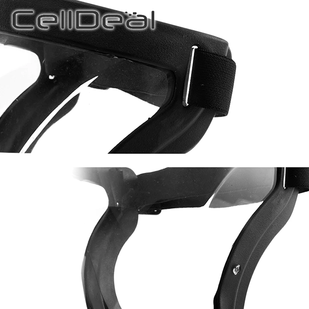 Полнолицевая прозрачная маска для глаз защитный чехол ветрозащитная