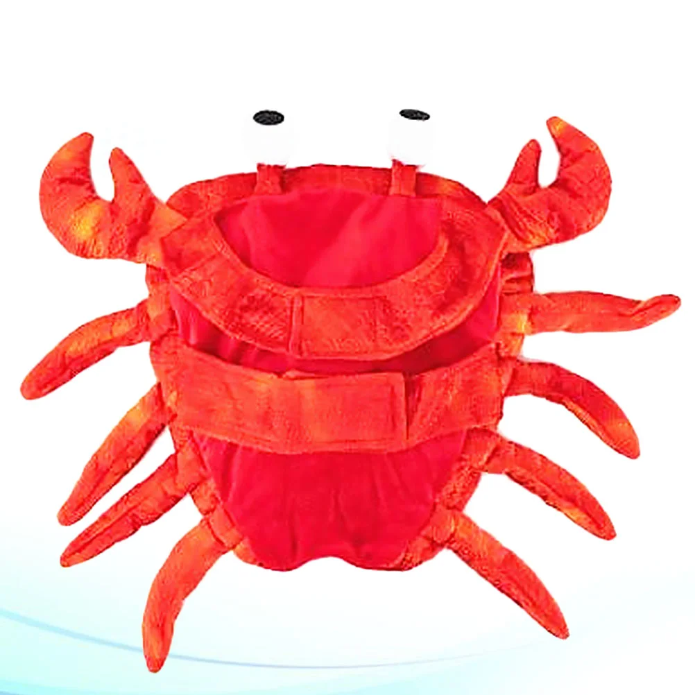 

Bestoyard Halloween Costumes Puppy Outfits Dog Crab Costume Cute Pet Cosplay Clothes Coat Adorable Puppy Dress