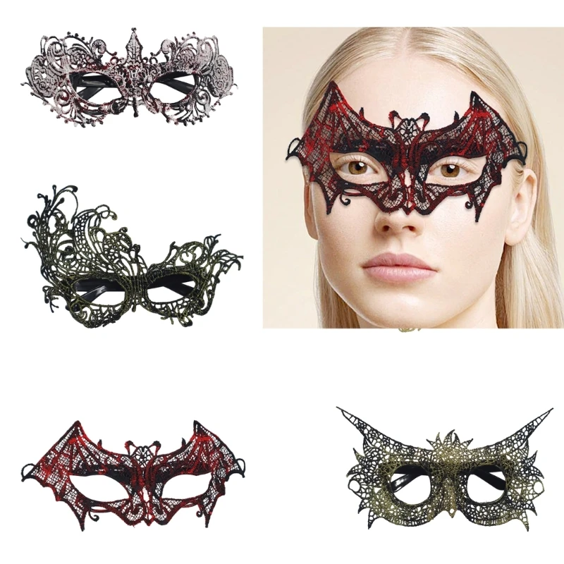

Маскарадные маски для женщин Девочки Кружевные маски Венецианские маски Половина лица Маска для глаз