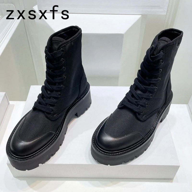 Популярные Подиумные ботильоны на толстой подошве для женщин