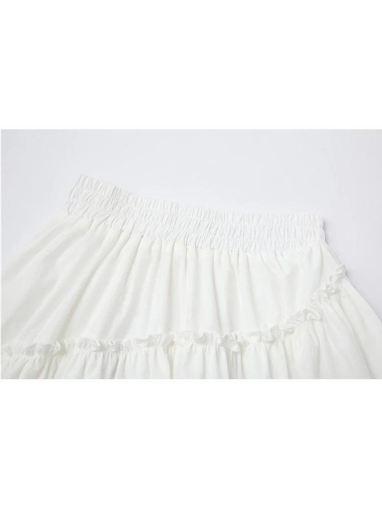 Мини-юбка женская в стиле Харадзюку летняя плиссированная юбка с высокой