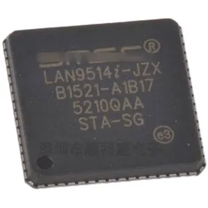 1PCS/lot LAN9514i-JZX LAN9514i LAN9514 QFN-64 100% new imported original IC Chips fast delivery