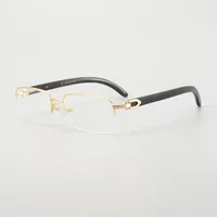 CA Brand Vintage Horn Business Half-rim Prescription Light Glasses Eyewear Top Quality Square Myopia Optical Eyeglasses Frames