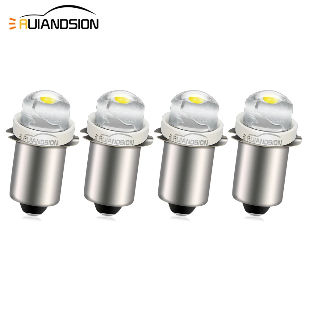 1pc 4.5V COB P13.5S LED Flashlight Replacement Bulb White Lantern Working Light 