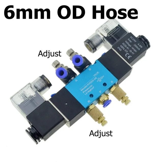 

Пневматический электрический клапан LISM 4V220-08 12В 24В 220В 6мм 8мм 10мм