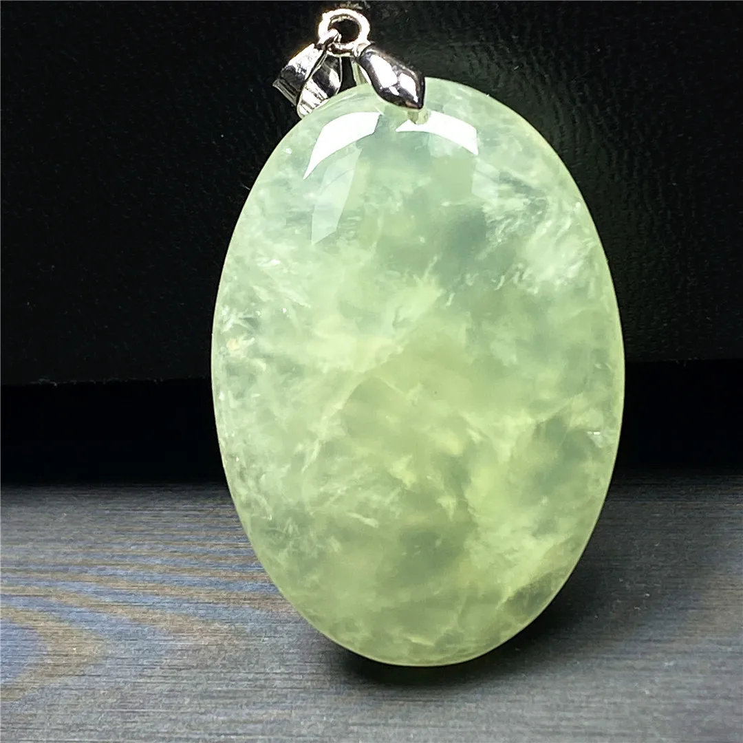 Подвеска для женщин мужчин лечебный подарок хрустальные серебряные бусины 39x27x9