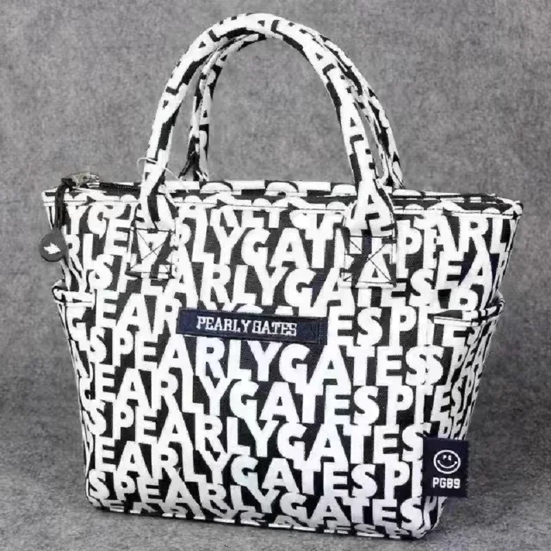 PG Fashion Golf Apparel Accessories Women's Golf Bags Storage Bags Eco-Print Canvas Composite Bags
