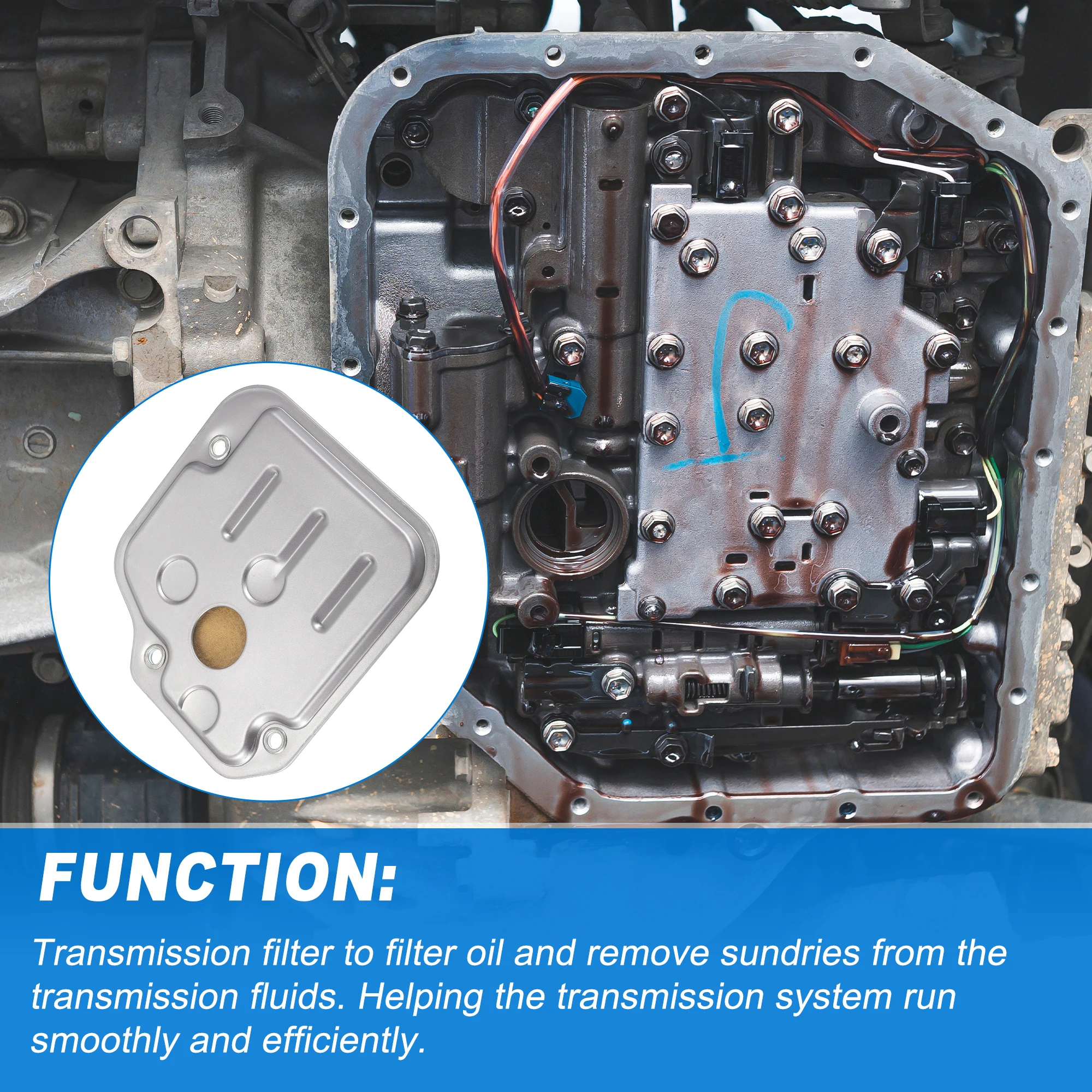 UXCELL A4CF2 A4CF1 Масляный поддон фильтра автоматической коробки передач подходит для