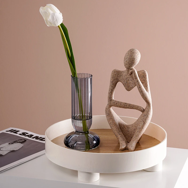 Скандинавский Ins современный индивидуальный костюм мыслителя дымчато-серый