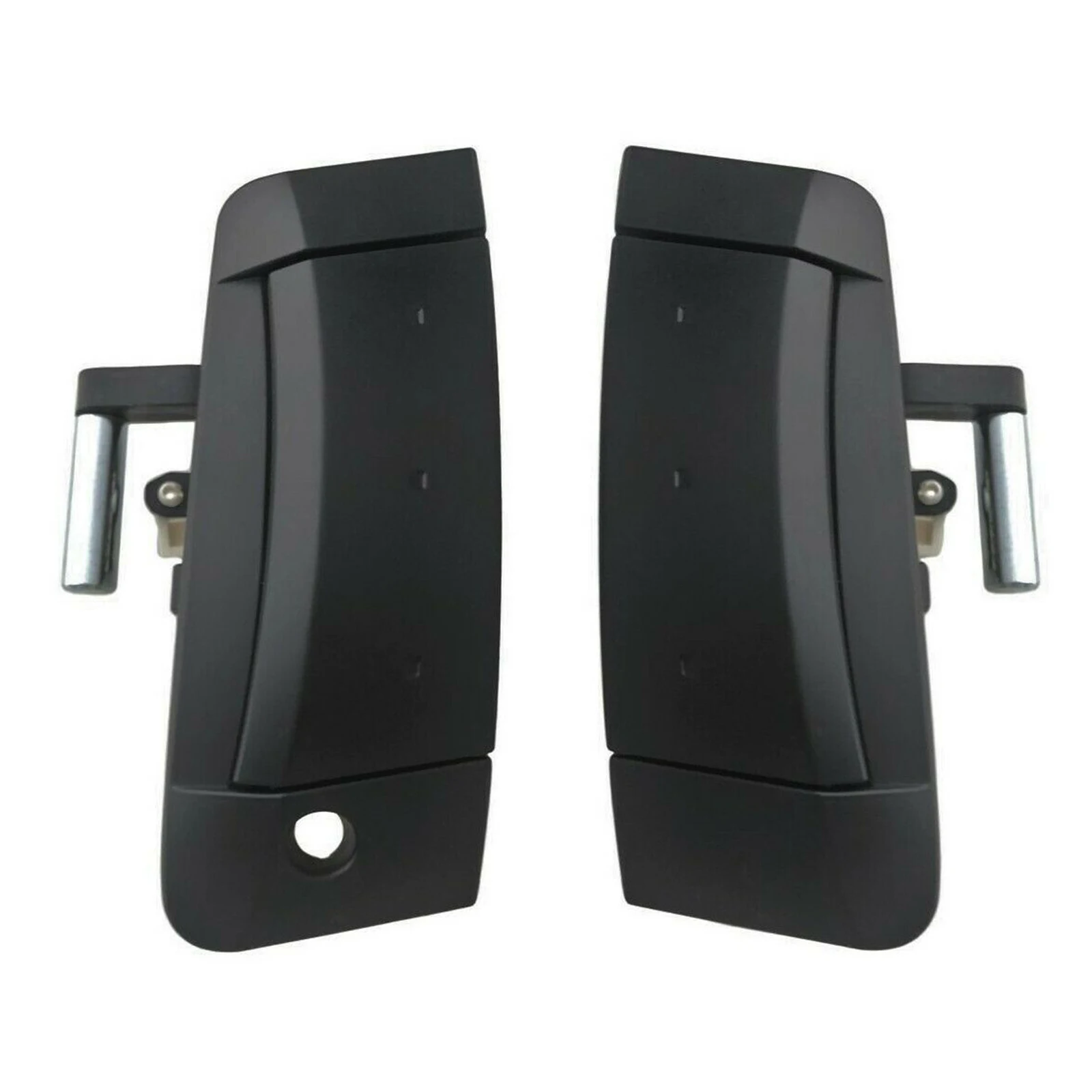 

1 Pair Door Handles Set Left Right Black Outside Outer Exterior LS RS For 2003-2009 350Z 80607-CD41D