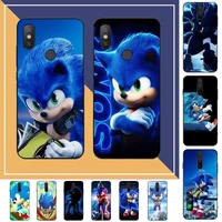 bandai sonic the hedgehog phone case for redmi note 8 7 9 4 6 pro max t x 5a 3 10 lite pro