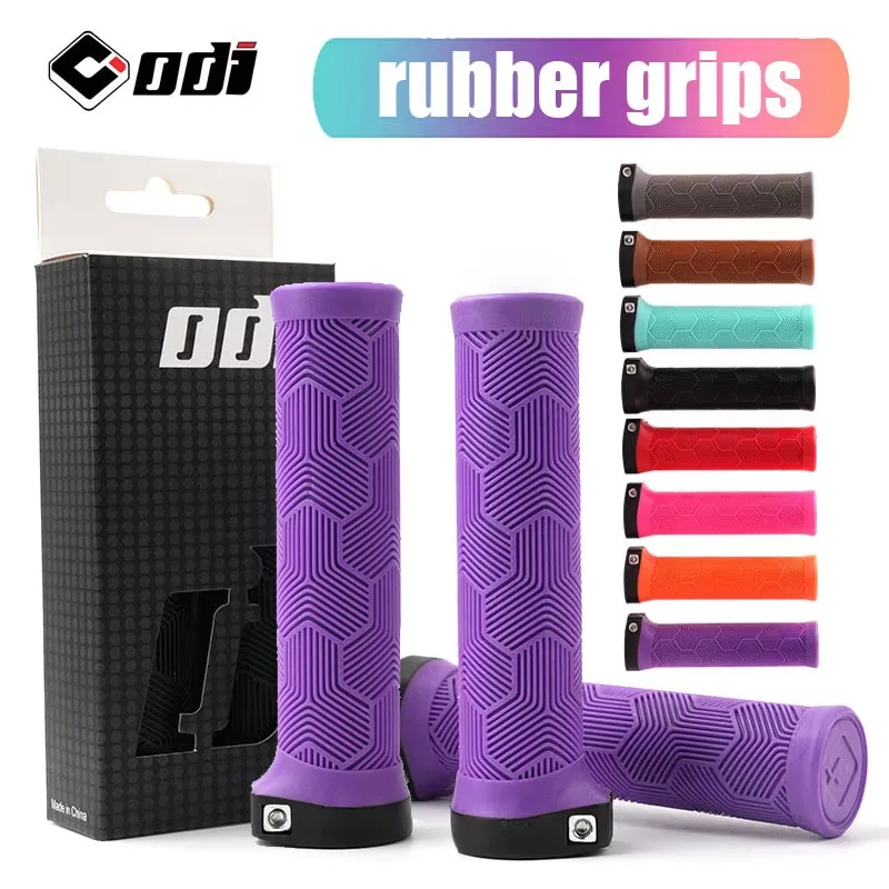 Odi Rubber Эргономичные велосипедные ручки фиолетовый коричневый розовый оранжевый