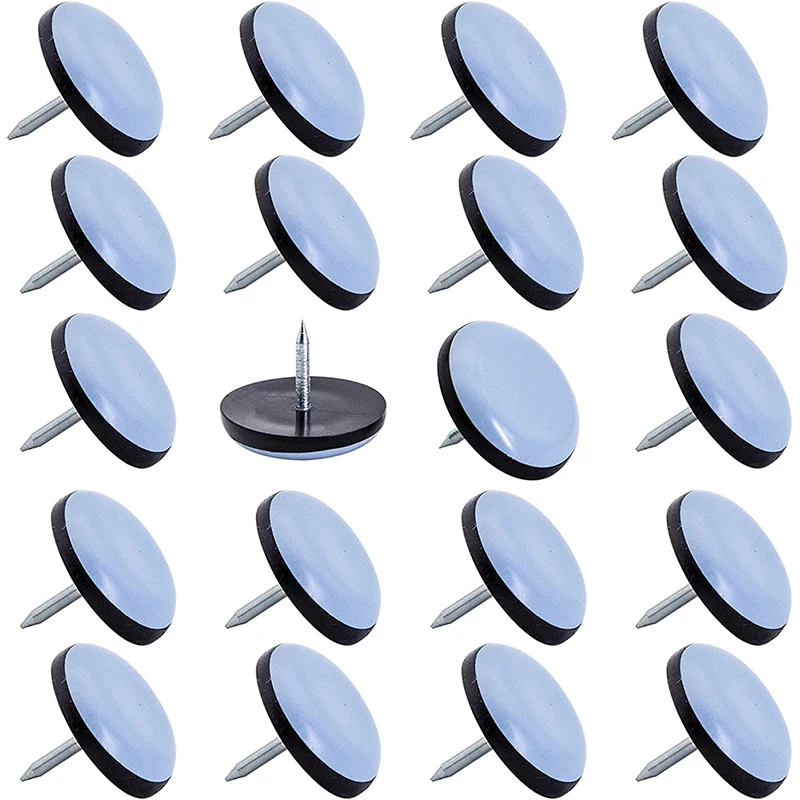 Feet Glide Nail Sofa Cabinet Legs Mats Floor Protectors Roun