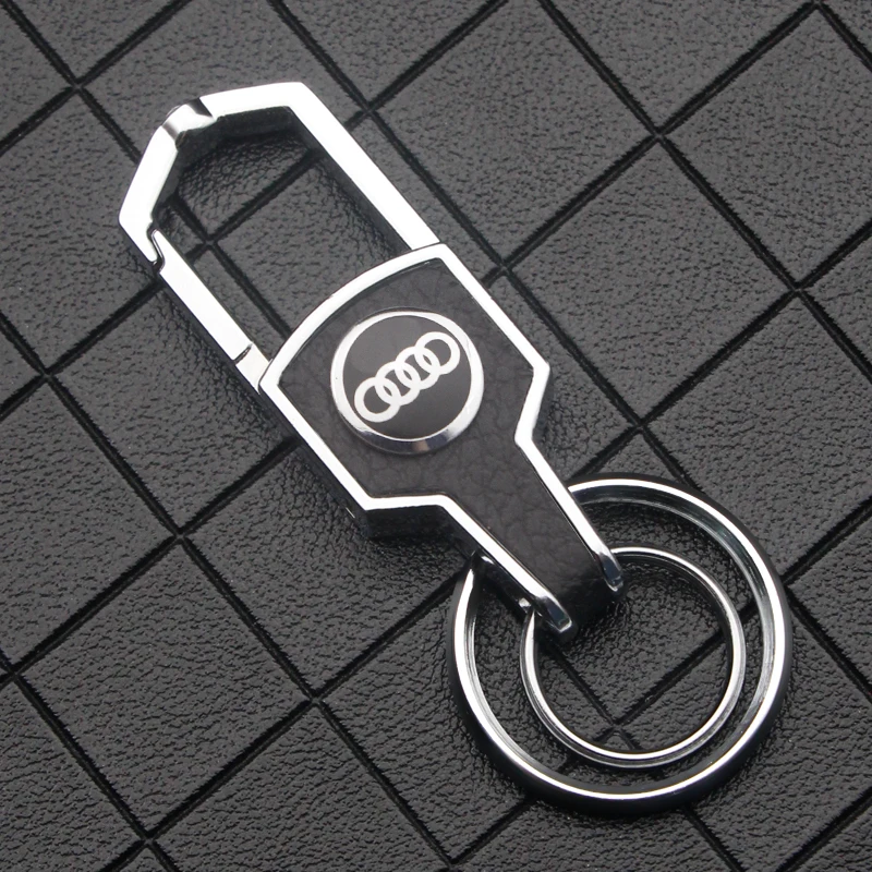 

Titanium Luxury Keychain Multifunction Car Buckle EDC Key Holder For Audi Sline A3 A4 A5 A6 A7 Q3 Q5 SQ5 Quattro Q7 S3 S4 S5S6