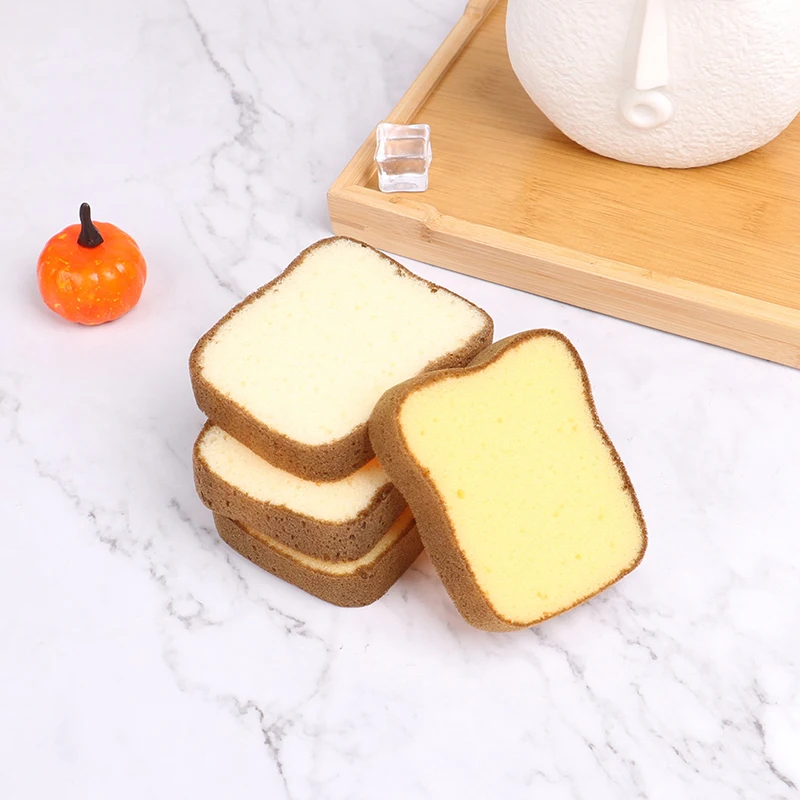 

2 шт., губка для мытья посуды в форме хлеба