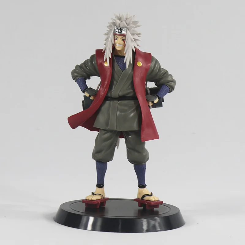 

19cm NARUTO Anime Figure Jiraiya PVC Action Figure Teacher Orochimaru Kakashi Sasuke Collectible Model Toys