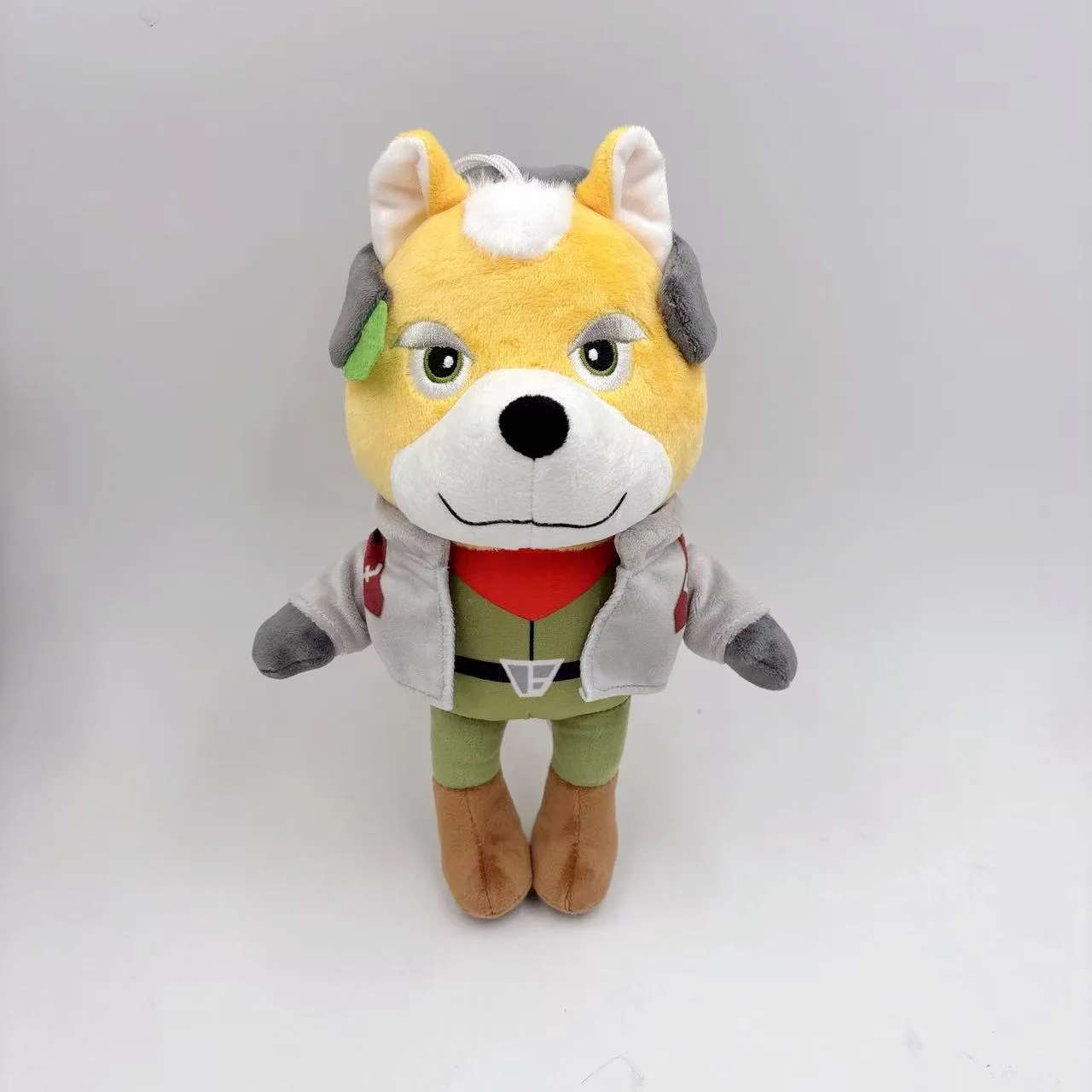 Фото Плюшевая игрушка Game Star Fox: Аниме-персонажи Фокс МакКлауд и Пеппи Хэйр, мягкая кукла-зверёк, украшение, подарок на день рождения для детей №3