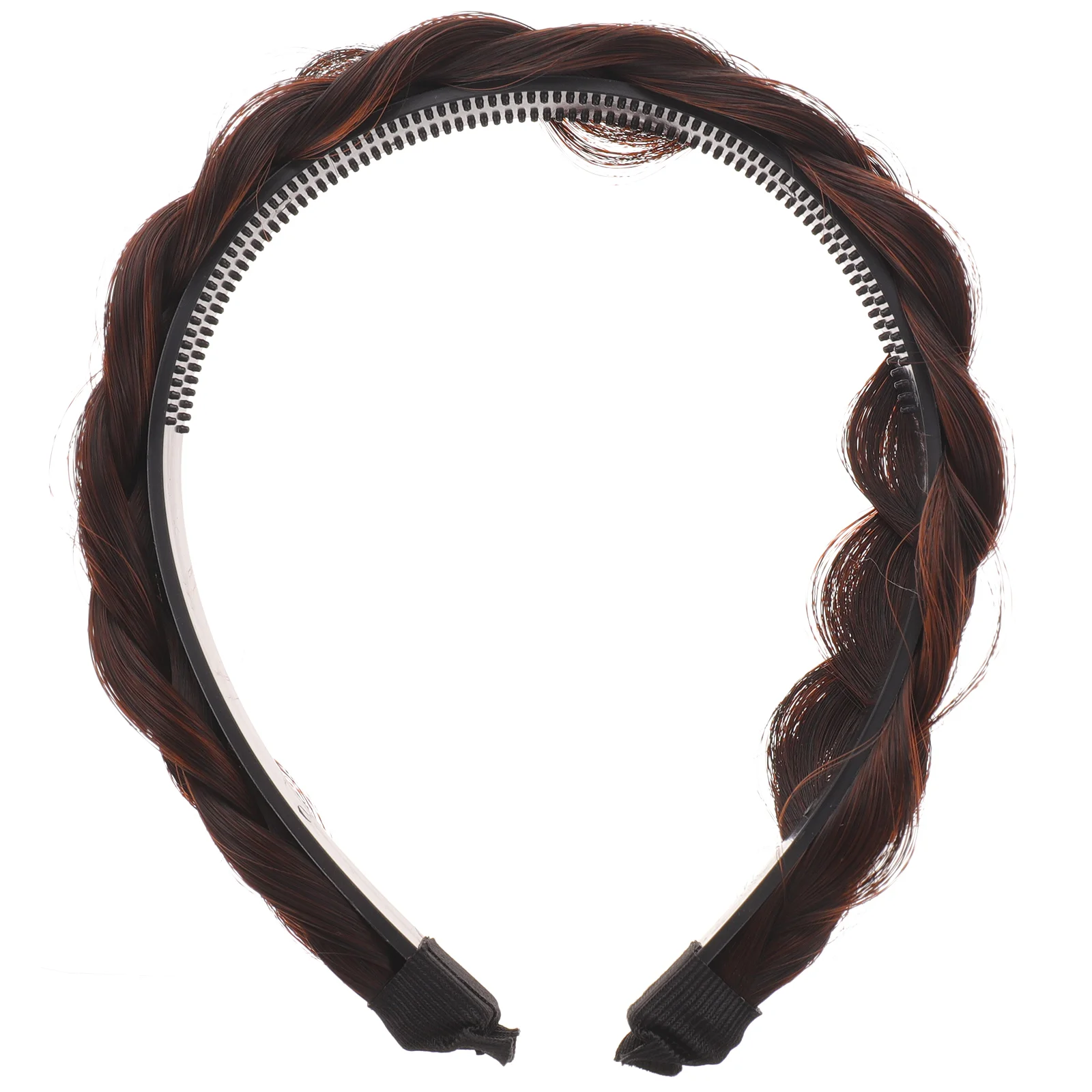 

Braid Headband Women Hair Ornament Simple Weave Wide Hairpiece Girl Chemical Fiber Style Hairband Headdress