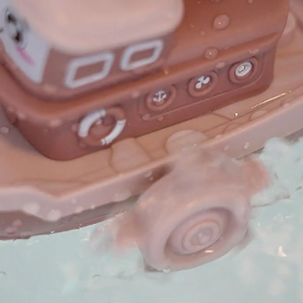 Baby Bath Toys In The Water Cruise Ship Shower Swim Pool Bathing Toys For Kids Clockwork Toy Baby Cute Boat Toy Gift P3q2