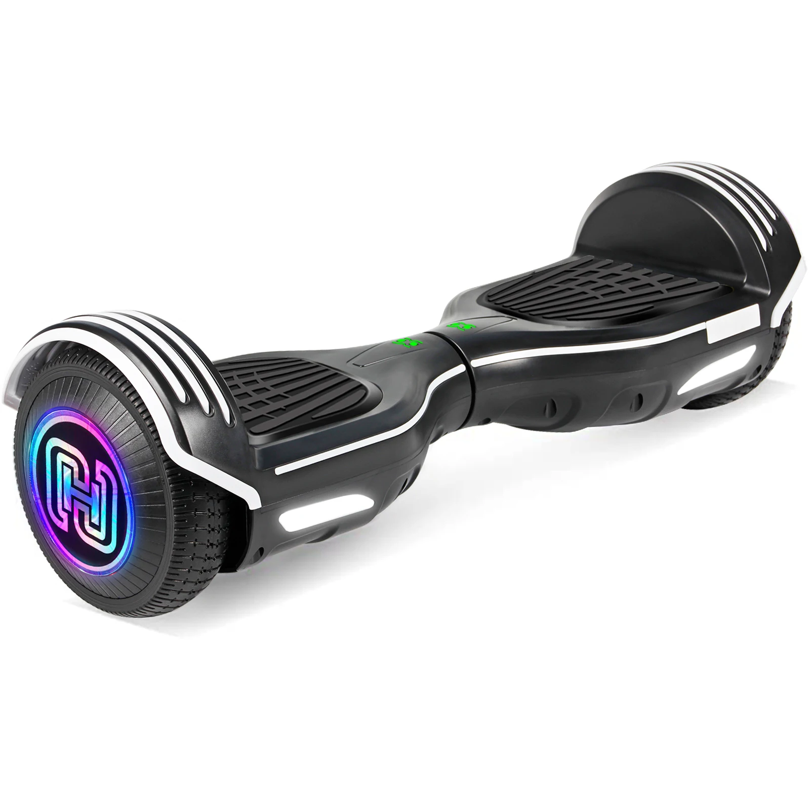 

Ховерборд с Bluetooth и лампочками, Ховерборд с самобалансировкой для подарка детям, черный
