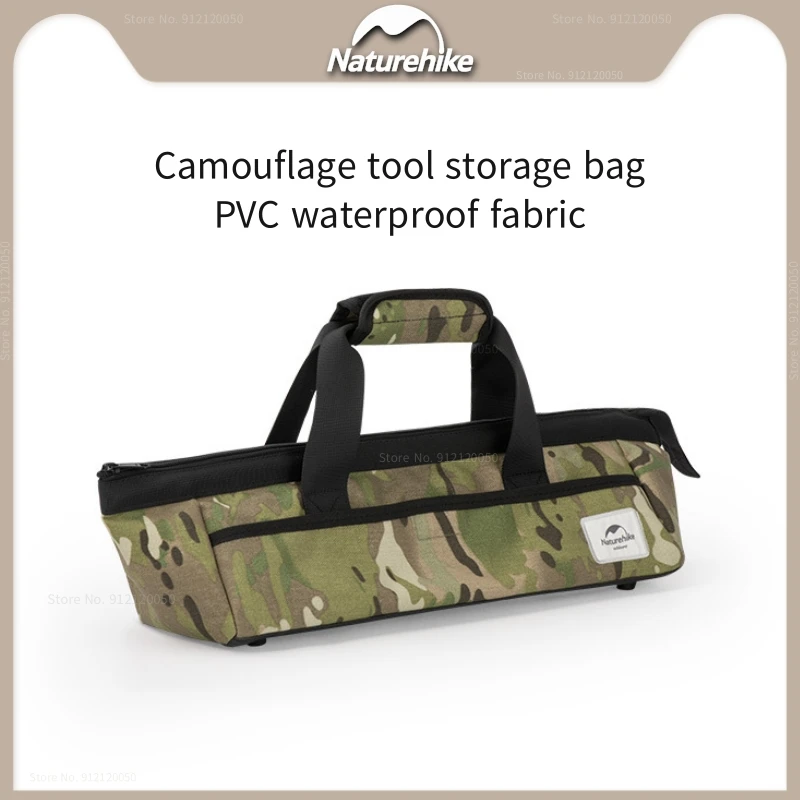 

Naturehike Camouflage Polyester Cloth Storage Bag Outdoor Camping Multifunctional Portable Tent Accessory Kit Tool Storage Bag