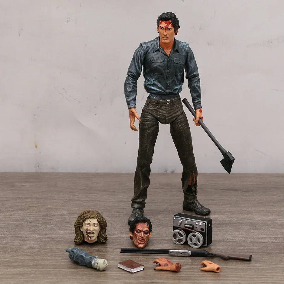 

Ash Williams EVIL DEAD 2: DEAD BY DAWN NECA Ultimate Action Figure Toy Horror Halloween Gift