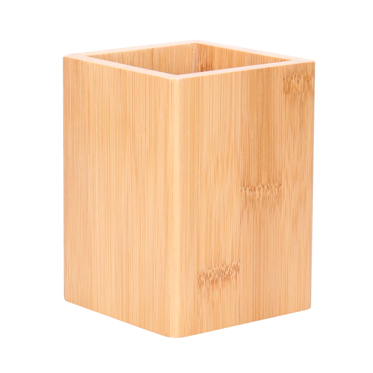 

2pcs Wooden Pen Holder Retro Brush Pot Pencil Container Desktop Stationery Organizer Gift