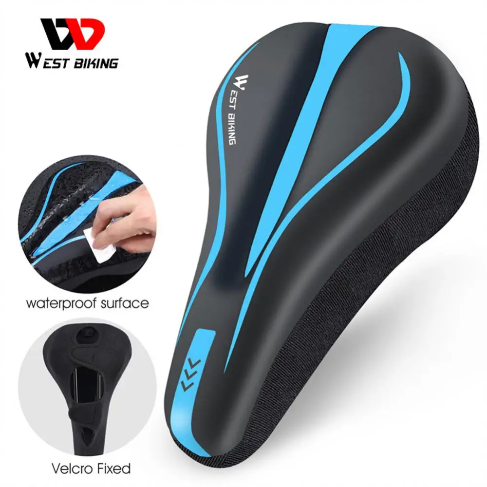 

High Elastic Riding Equipment Anti Skid Bicycle Cushion Cover Thickened Soft Cushion Cover Mountain Bike Sponge Cushion Cover
