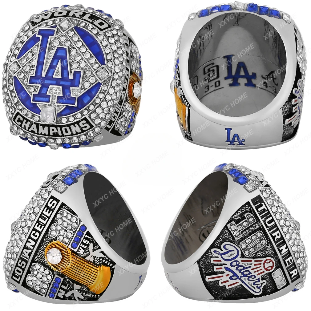 

2020 Los Angeles Dodgers Baseball World Series Official Version Championship Ring No. 10 Player Ring
