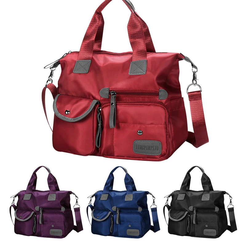 Водонепроницаемые женские нейлоновые сумки-мессенджеры Женская вместительная