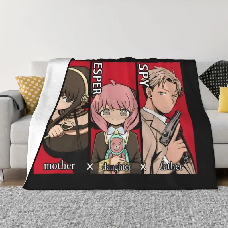 

Spy X Family Anya Loid Forger Anime Blanket 3D Print Soft Flannel Fleece Warm Throw Blankets for Office Bed Sofa Bedspreads