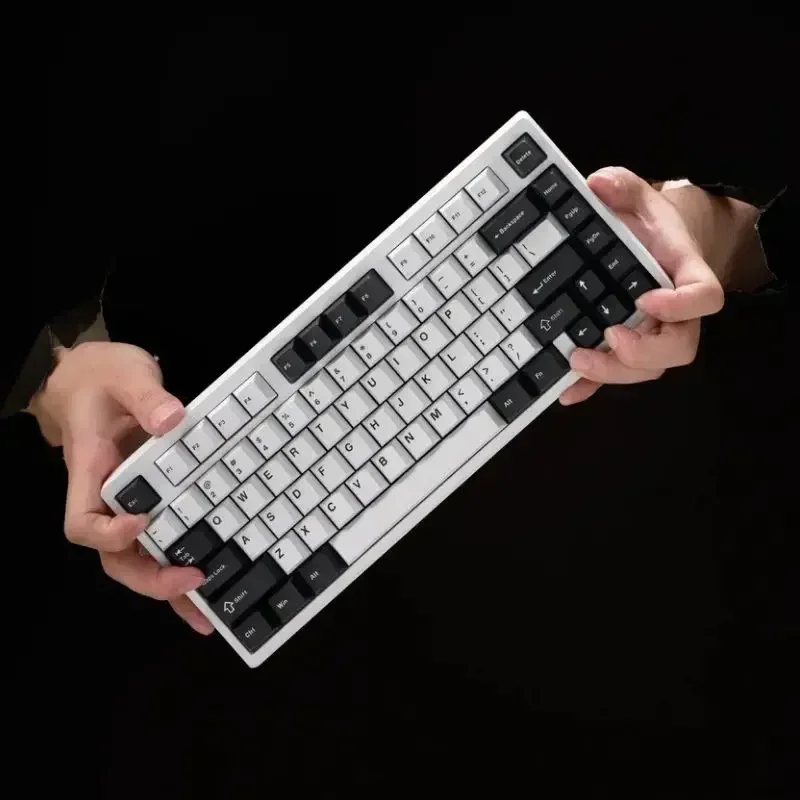Фото Клавиатура механическая, беспроводная, bluetooth, 3 режима, Rgb №3