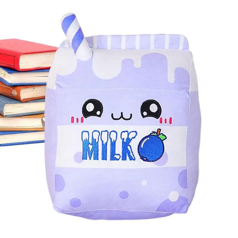 Фото Мягкая игрушка с клубничным молоком, мягкая игрушка, очень удобная в удержании, не деформируется при вытягивании для стола, спальни, детской комнаты, дивана №1