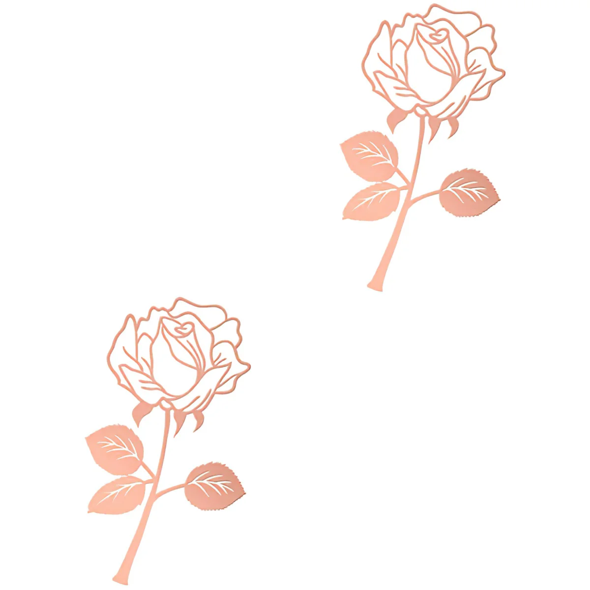 

2pcs Creative Flower Shaped Delicate Metal Students Bookmarker