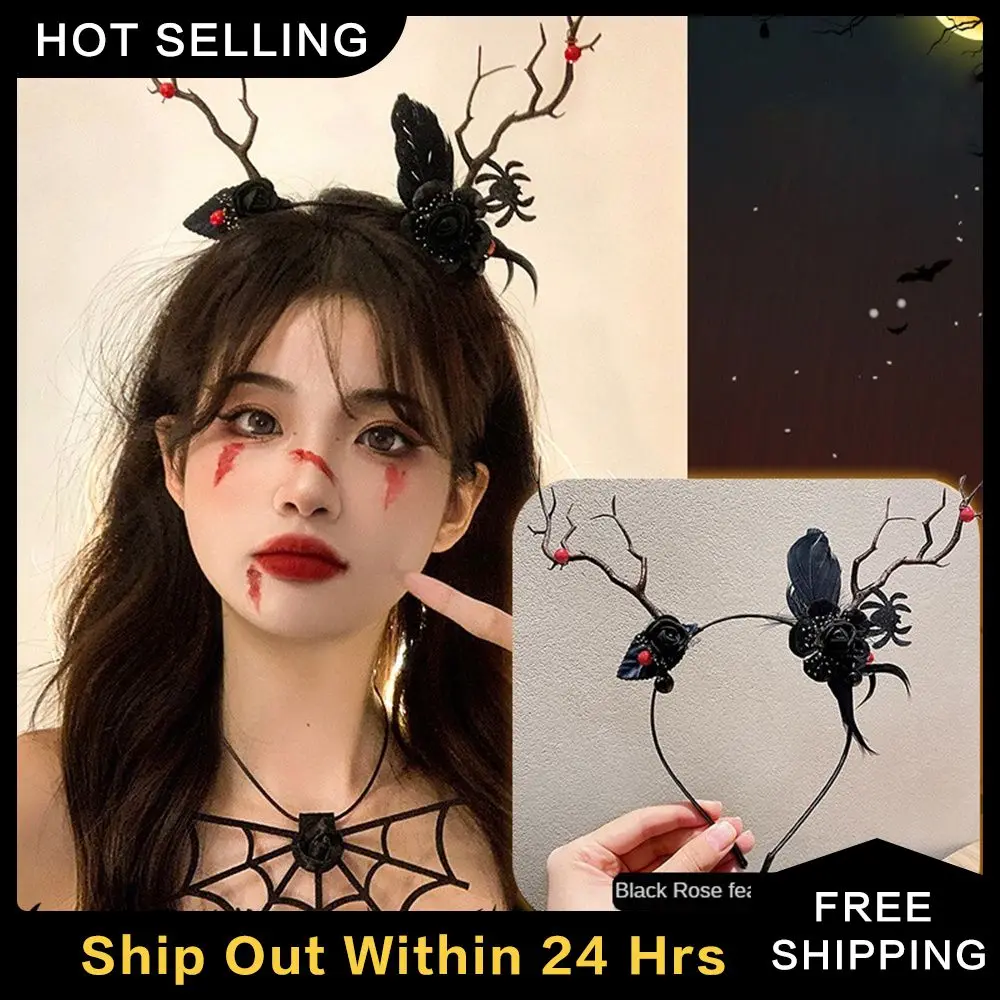 Повязка на голову удобная в ношении повязка виде паука украшение забавные