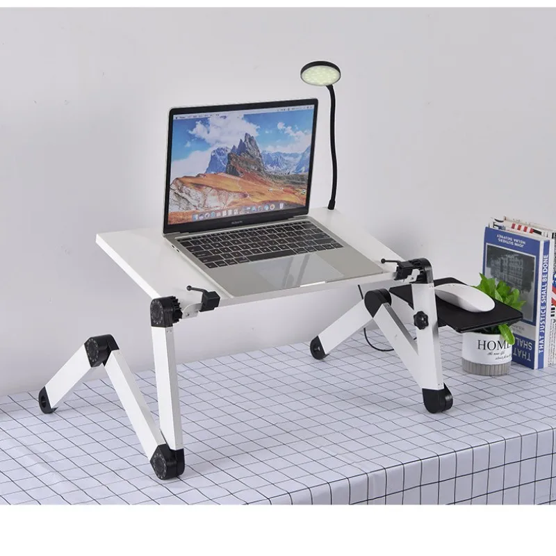 Tv Bed Pc Laptop Desk Stand With Mouse Pad Cooling Fan Lapto
