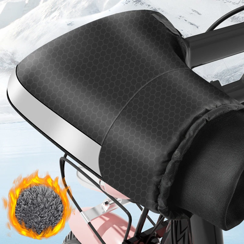 

Водонепроницаемые Универсальные велосипедные перчатки на руль, зимние ветрозащитные перчатки для улицы, перчатки для велосипеда, мотоцикла, скутера, электровелосипеда