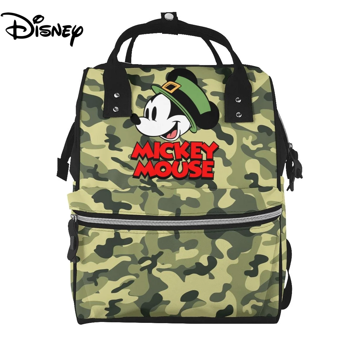 

2022 Disney Large Capacity Mummy Bag Mickey Baby Diaper Bags Maternity Waterproof Backpack Stroller Nappy Bag for Outdoor Travel