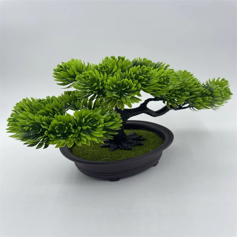 Искусственное растение бонсай Рождественский новогодний цветок дерево Lei